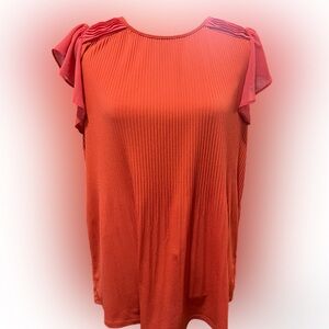 Adrianna Papell Salmon Blouse